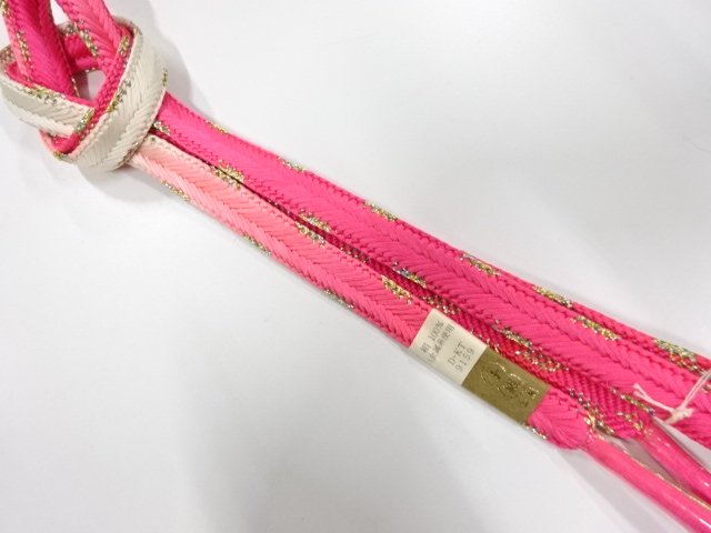 JAPANESE HAND-TIED OBIJIME CORD / UNUSED